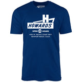 Howard's - Newport Beach, CA - Vintage Restaurant - Unisex T-Shirt