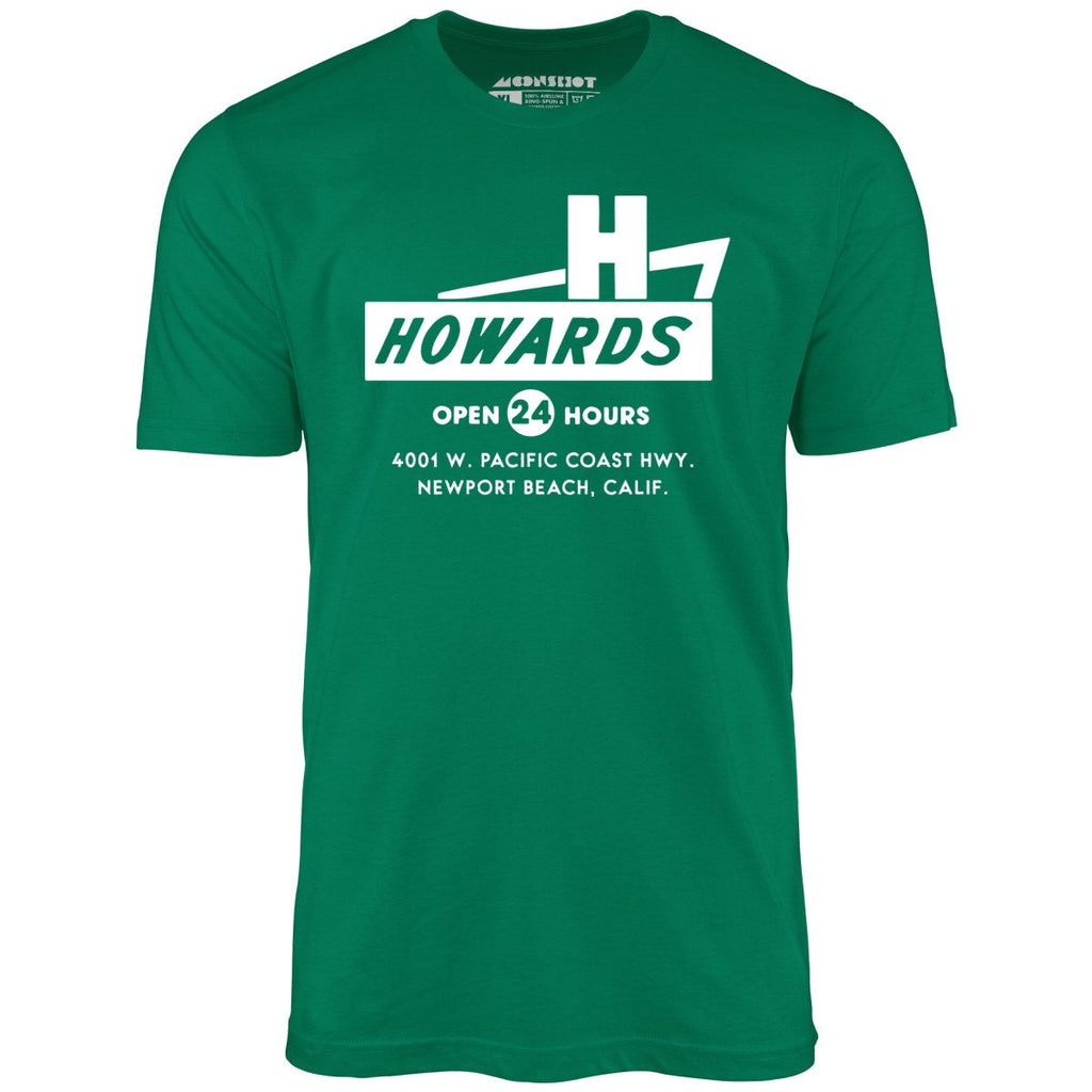 Howard's - Newport Beach, CA - Vintage Restaurant - Unisex T-Shirt