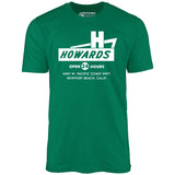 Howard's - Newport Beach, CA - Vintage Restaurant - Unisex T-Shirt