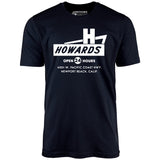 Howard's - Newport Beach, CA - Vintage Restaurant - Unisex T-Shirt