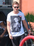 MACAULAY CULKIN HEAVYWEIGHT WHITE T-SHIRT