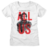 Hunger Games - All Of Us Womens T-Shirt