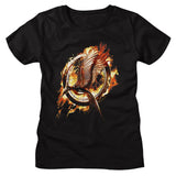 Hunger Games - Catching Fire Mockingjay Womens T-Shirt
