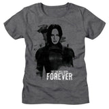 Hunger Games - Katniss Burn Forever Womens T-Shirt