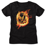Hunger Games - Pin Womens T-Shirt