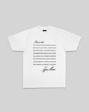 I listen to that.. Modern R&B White Tee