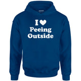 I Love Peeing Outside - Unisex Hoodie
