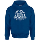 I Skied The K-12 on One Ski v2 - Unisex Hoodie