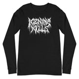 Ice Nine Kills - White Drip Logo Long Sleeve T-Shirt