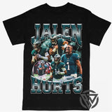 Jalen Hurts Tee Shirt Philadelphia Eagles Football