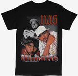 Nas Tee Shirt East Coast Hip Hop Rap Style Concert Tour Music Artist