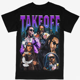 Takeoff Tee Shirt Migos RIP Rap Style