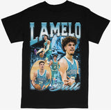 Lamelo Ball Tee Shirt Charlotte Hornets NBA Basketball