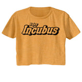 Incubus - Enjoy Inubus Logo Womens Crop Tee