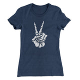 Peace Skeleton Hand Women's T-Shirt