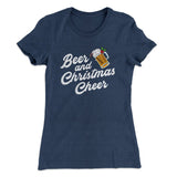 Beer And Christmas Cheer Women's T-Shirt