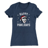 Happy Pawlidays Women's T-Shirt