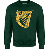 Irish Harp Heraldry - Unisex Sweatshirt