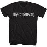 Iron Maiden - Line Logo Boyfriend Tee