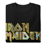 Iron Maiden - Logo Eddie Jumbo Print Sweatshirt