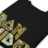 Iron Maiden - Logo Eddie Jumbo Print Sweatshirt