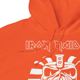 Iron Maiden Orange Powerslave Hoodie