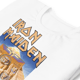 Iron Maiden Powerslave White Pharoh T-Shirt