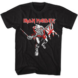 Iron Maiden - Red White Trooper T-Shirt
