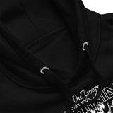 Iron Maiden Trooper Black and White Classic Hoodie