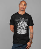 Iron Maiden - Trooper Black and White Jumbo Print T-Shirt