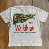 'THE WAIKIKIAN' HOTEL HEAVYWEIGHT WHITE T-SHIRT