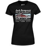 Jack Dempsey's v2 - Manhattan, NY - Vintage Restaurant - Women's T-Shirt