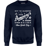 Jack Dempsey's v3 - Manhattan, NY - Vintage Restaurant - Unisex Sweatshirt