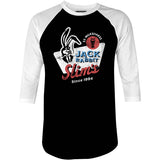 Jack Rabbit Slim's - 3/4 Sleeve Raglan T-Shirt