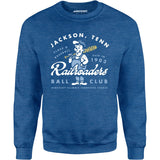 Jackson Railroaders - Tennessee - Vintage Defunct Baseball Teams - Unisex Sweatshirt