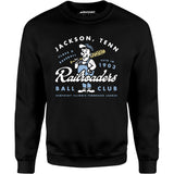 Jackson Railroaders - Tennessee - Vintage Defunct Baseball Teams - Unisex Sweatshirt