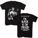 James Brown - Black And Proud Boyfriend Tee