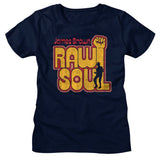James Brown - Raw Soul Womens T-Shirt