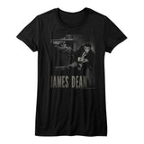 James Dean Camera Womens T-Shirt