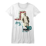 James Dean Dean Typography Womens T-Shirt