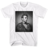 James Dean Flower Print T-Shirt