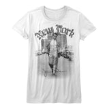 James Dean New York Walking Womens T-Shirt