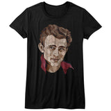 James Dean Polygon James Womens T-Shirt
