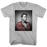 James Dean Rd Flower Print Boyfriend Tee