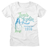 Janis Joplin - Gradient Womens T-shirt