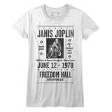 Janis Joplin Louisville Womens T-Shirt
