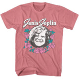 Janis Joplin - Roses T-Shirt