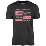 Java Lanes - Long Beach, CA - Vintage Bowling Alley - Unisex T-Shirt