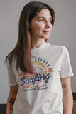 Jaws Amity Surfing Womens T-Shirt
