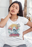 Jaws Beachy Airbrush Womens T-Shirt